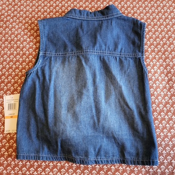 Nwt Calvin Klein Jean's dress - Picture 3 of 6